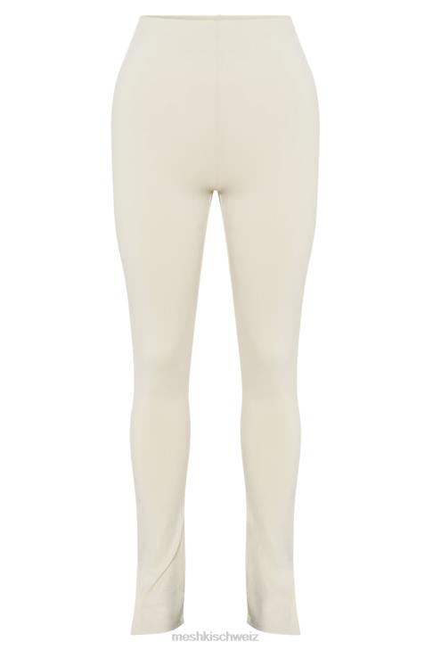 Meshki Michelle Leggings mit seitlichem Schlitz Creme Kleidung 060V1470