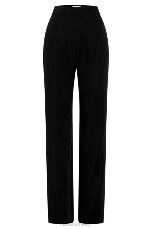 Meshki Allanah-Hose mit geradem Bein Schwarz Kleidung 060V1311