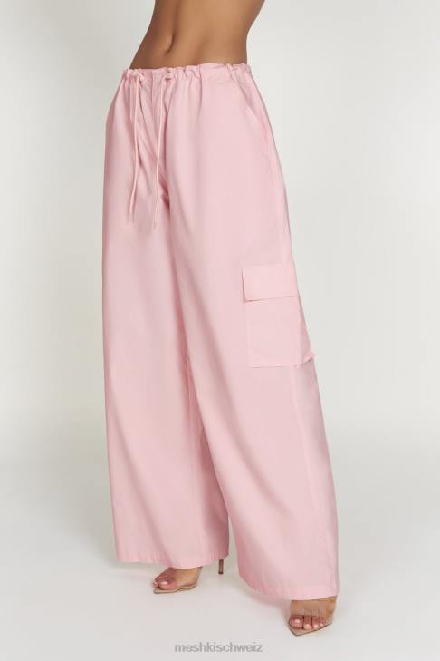 Meshki Amara Fallschirmhose Baby Pink Kleidung 060V1580