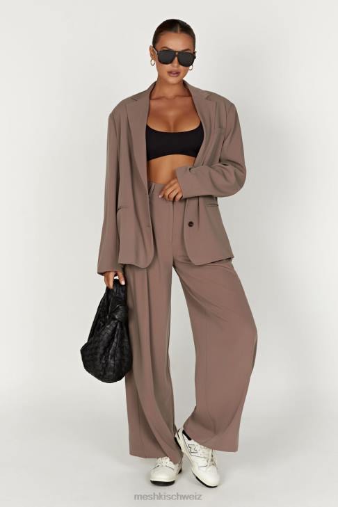 Meshki Jemima-Hose mit geradem Bein Kokos Kleidung 060V1351