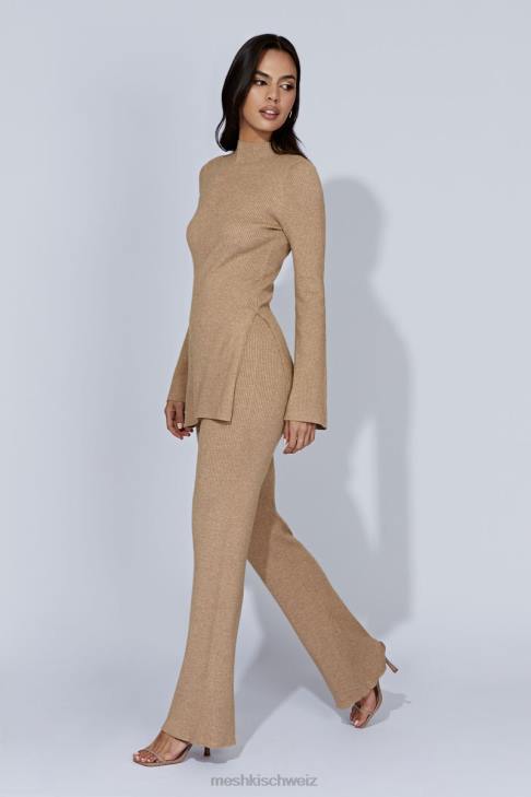 Meshki Jovie-Strickhose Taupe Kleidung 060V1406