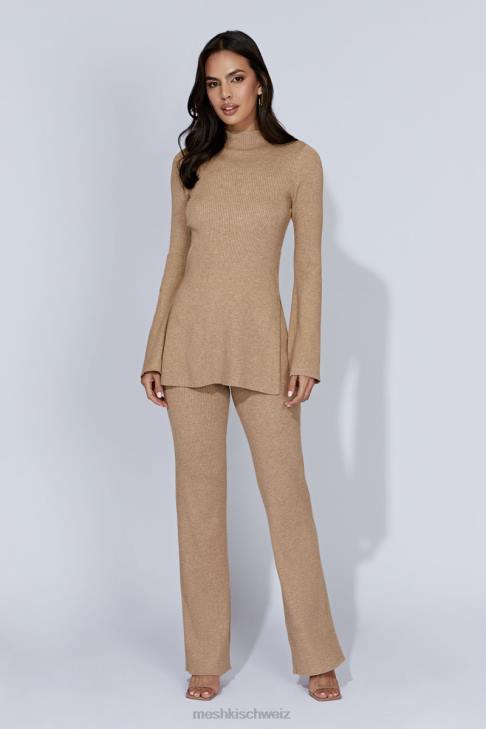 Meshki Jovie-Strickhose Taupe Kleidung 060V1406