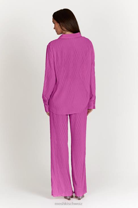 Meshki Karla Wave-Faltenhose Rosa Kleidung 060V1472