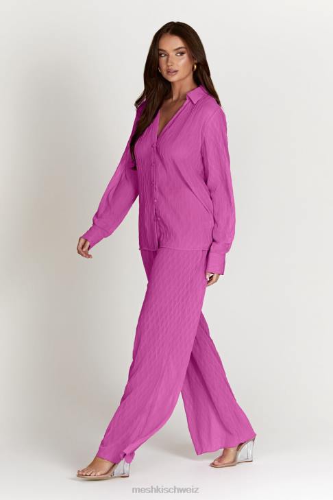 Meshki Karla Wave-Faltenhose Rosa Kleidung 060V1472