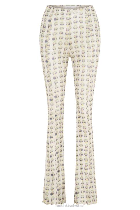 Meshki Nora Mesh-Hose mit geradem Bein Alien-Druck Kleidung 060V1602