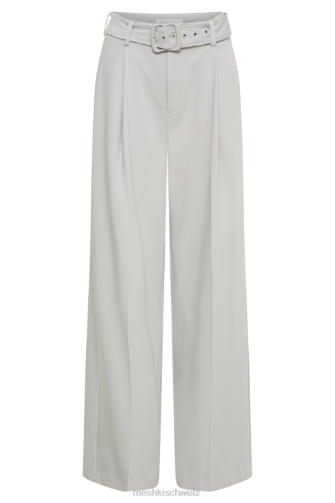 Meshki Tenley-Anzughose mit weitem Bein Eisgrau Kleidung 060V1275
