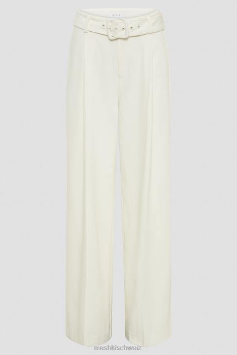 Meshki Tenley-Anzughose mit weitem Bein Elfenbein Kleidung 060V1248