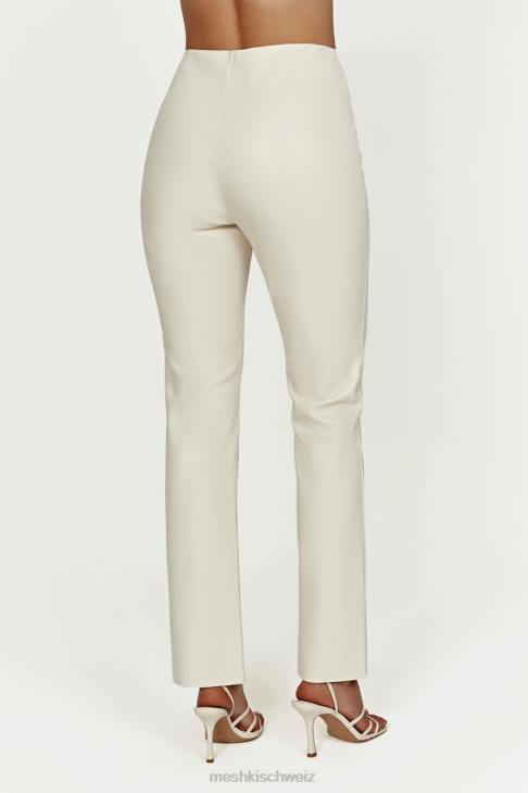 Meshki Vanessa Kunstleder-Splithose Knochen Kleidung 060V1497