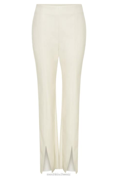 Meshki Vanessa Kunstleder-Splithose Knochen Kleidung 060V1497