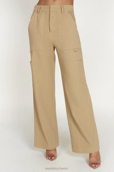 Meshki Vicky Cargohose Stein Kleidung 060V1510