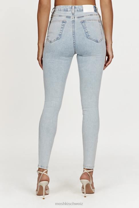Meshki Scout-Denim-Röhrenjeans hellblau Kleidung 060V1392