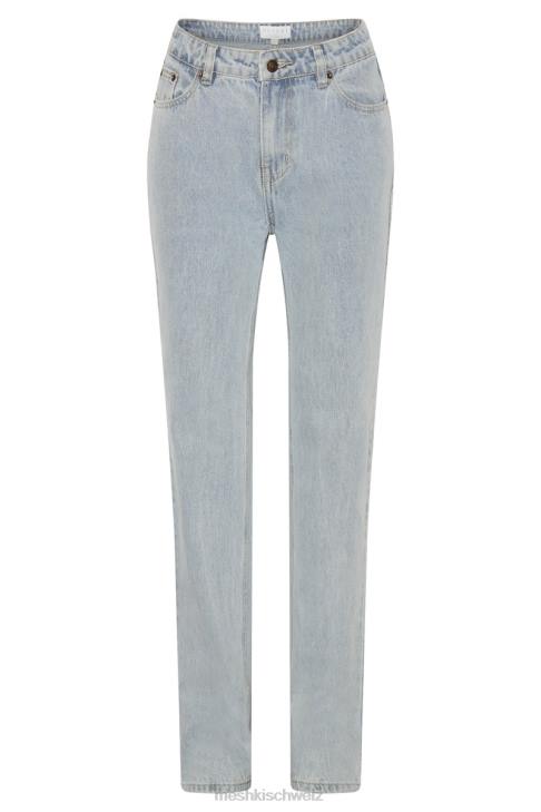 Meshki Sonya-Denimjeans mit niedrigem Bund hellblau Kleidung 060V1610