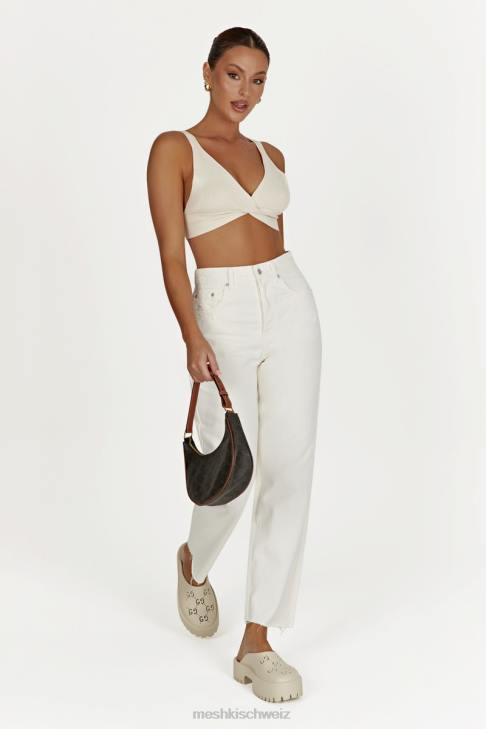 Meshki Tina Mama Jeans naturfarben Kleidung 060V1478