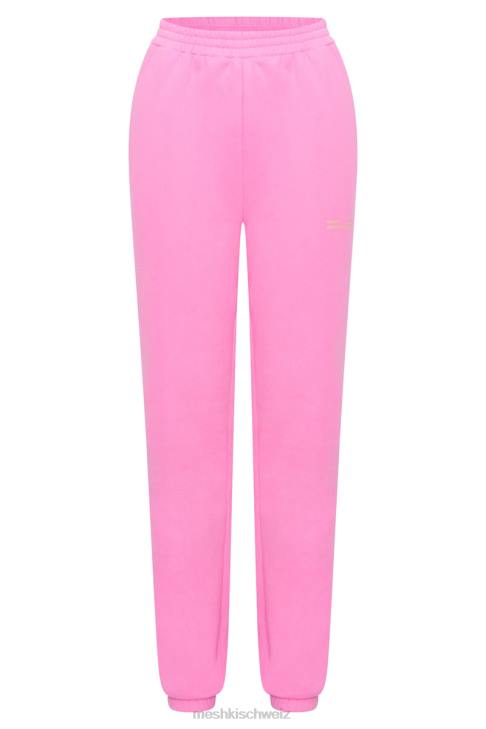 Meshki Camille übergroße Fleeceback-Jogginghose Bonbonrosa Kleidung 060V1515