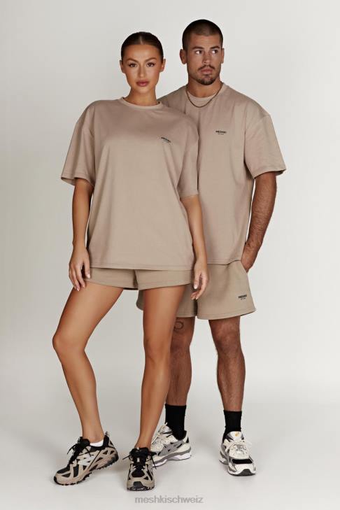 Meshki Jude Jogger kurz Zement Kleidung 060V1408