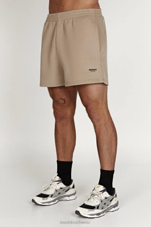 Meshki Jude Jogger kurz Zement Kleidung 060V1408