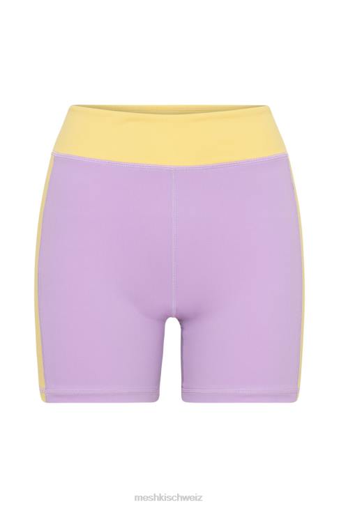 Meshki Taleah zweifarbige Shorts lila/gelb Kleidung 060V1474