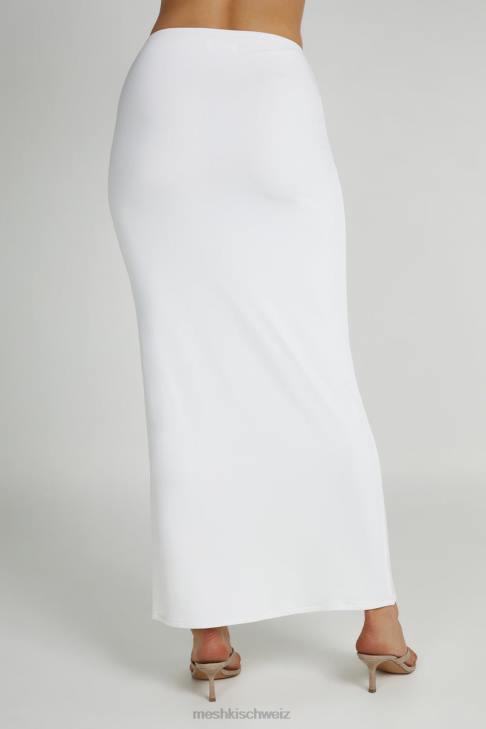 Meshki Ceri Maxi-Twist-Rock Weiß Kleidung 060V1344