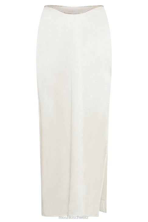 Meshki Christie Diamant-Seil-Maxirock Weiß Kleidung 060V1429