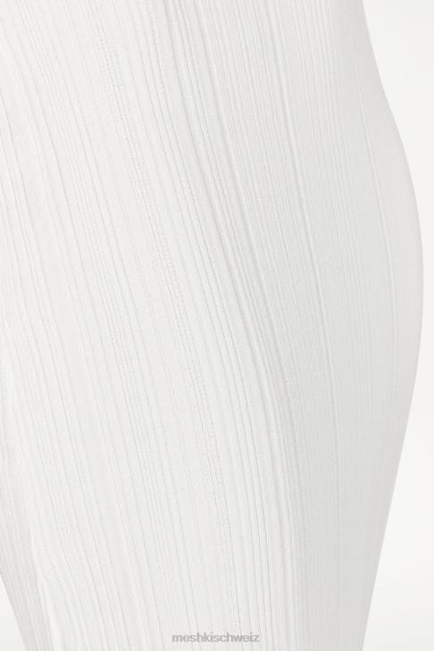 Meshki Kennedy-Strickrock mit niedrigem Bund cremefarben Kleidung 060V1612