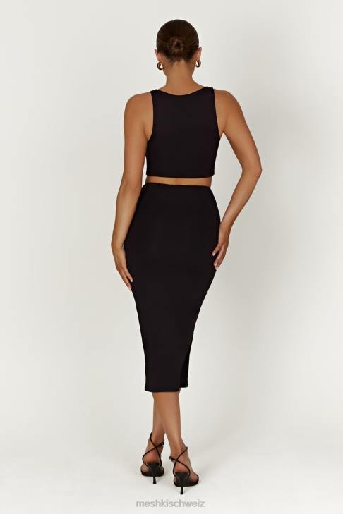 Meshki Charley Midirock Schwarz Kleidung 060V1403