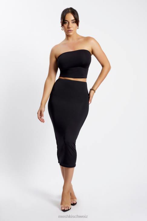 Meshki Charley Midirock Schwarz Kleidung 060V1403