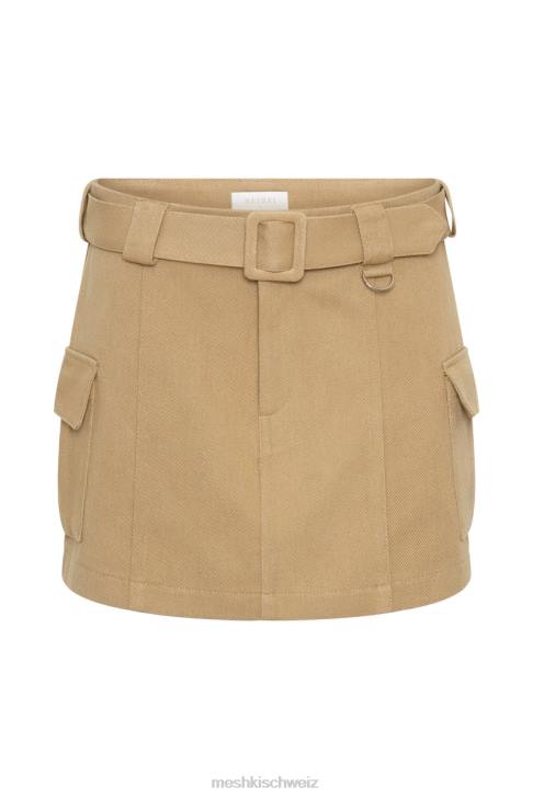 Meshki Ferne Cargo-Minirock Stein Kleidung 060V1435