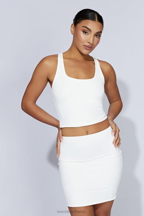 Meshki Harlow Minirock Weiß Kleidung 060V1561