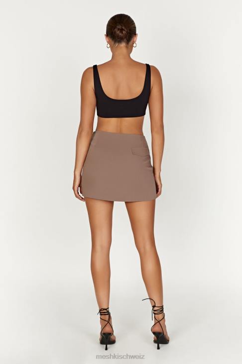 Meshki Malika passender Minirock Kokos Kleidung 060V1369