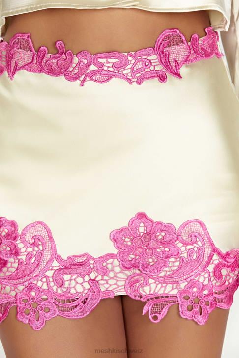 Meshki Niamh Micro-Minirock mit Spitze nackt Kleidung 060V1522