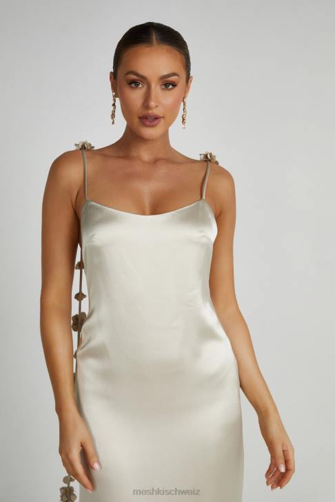 Meshki Elenora Rose Gown Champagne Clothing 060V152