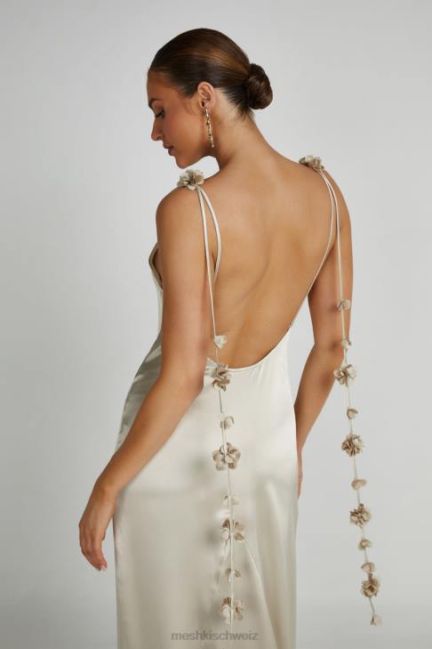 Meshki Elenora Rose Gown Champagne Clothing 060V152