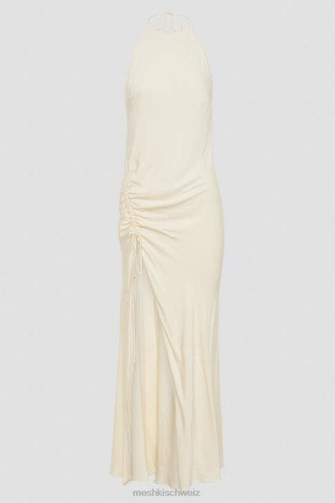 Meshki Polly Halter Maxi Dress Bone Clothing 060V129