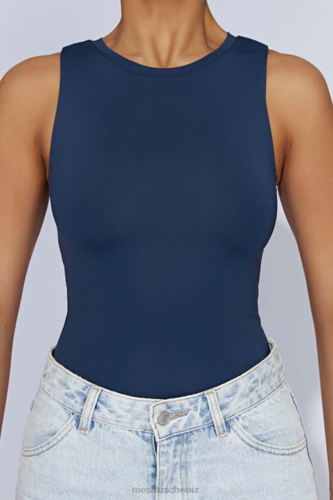 Meshki Ärmelloser Tank-Body von Jordan Mitternachtsmarine Kleidung 060V963
