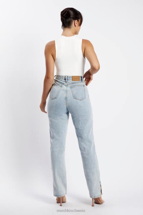 Meshki Ärmelloser Tank-Body von Jordan Weiß Kleidung 060V961