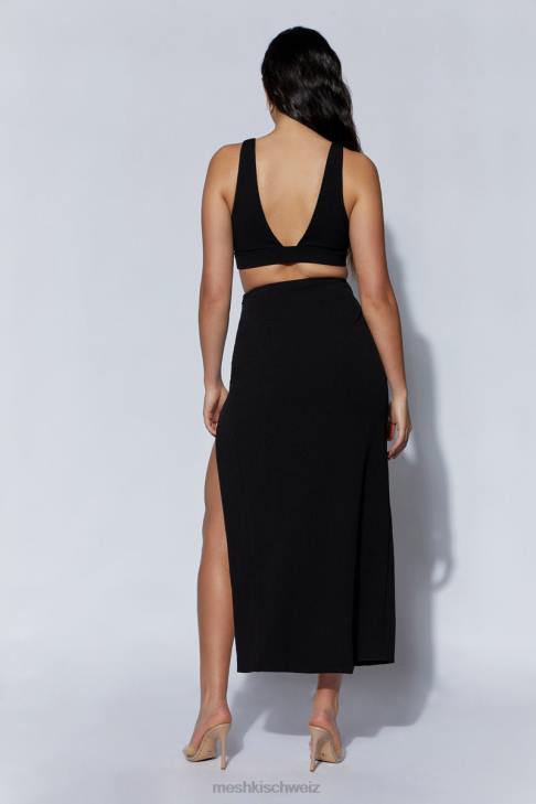 Meshki Arla Hardware-Bralette Schwarz Kleidung 060V1118