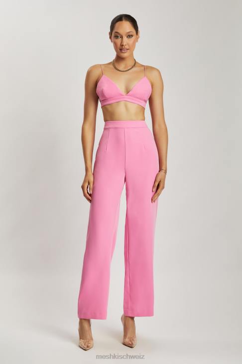 Meshki Cynthia Triangel-Bralette Rosa Kleidung 060V1129