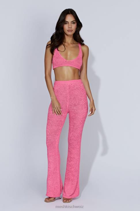 Meshki Mary Strick-Bralette Kaugummirosa Kleidung 060V1108