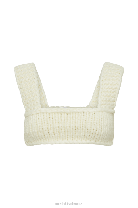 Meshki Ninetta-Strick-Bralette Elfenbein Kleidung 060V760