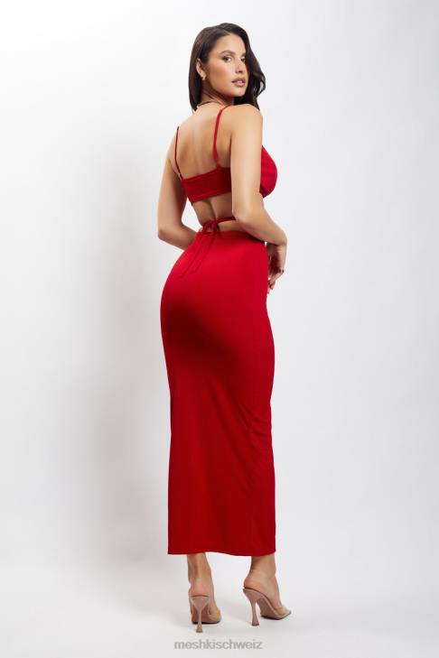 Meshki Suzie Triangel-Bralette Chilischote Kleidung 060V1197