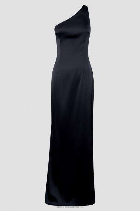 Meshki Harper One-Shoulder-Kleid Schwarz Kleidung 060V232