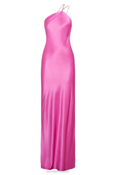 Meshki Alena One-Shoulder-Maxikleid Rosa Kleidung 060V462
