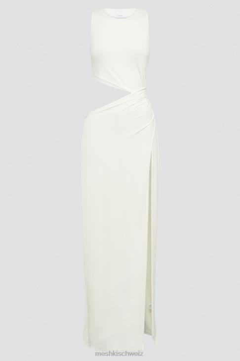 Meshki Vienna schleichendes Maxikleid Weiß Kleidung 060V209