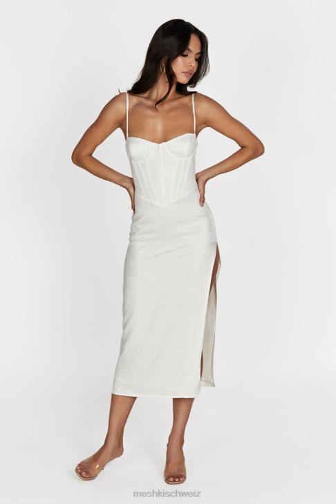 Meshki Maggie Korsett-Midikleid Knochen Kleidung 060V570