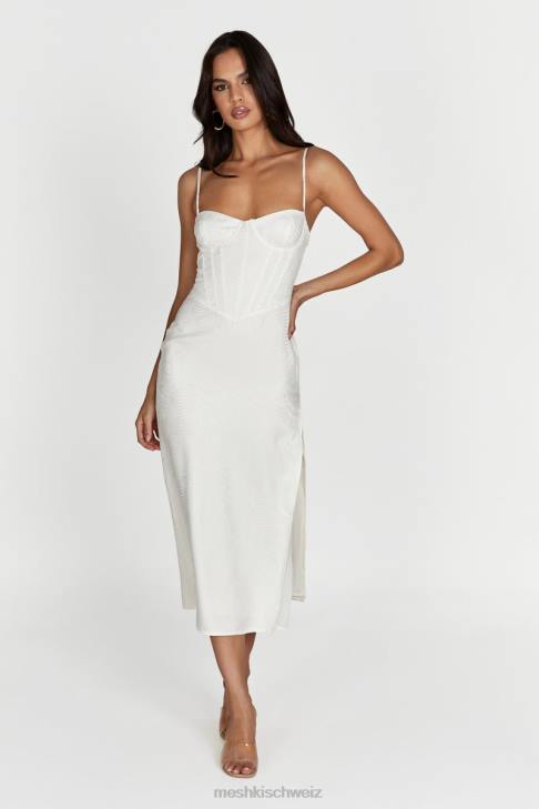 Meshki Maggie Korsett-Midikleid Knochen Kleidung 060V570