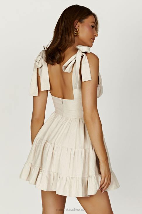 Meshki Aurelia Leinen-Minikleid natürlich Kleidung 060V178