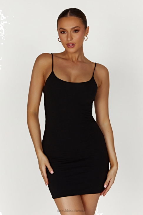 Meshki Aylani Cami-Minikleid Schwarz Kleidung 060V229