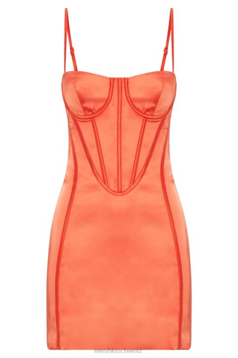 Meshki Bridget Korsett-Minikleid Koralle Kleidung 060V573