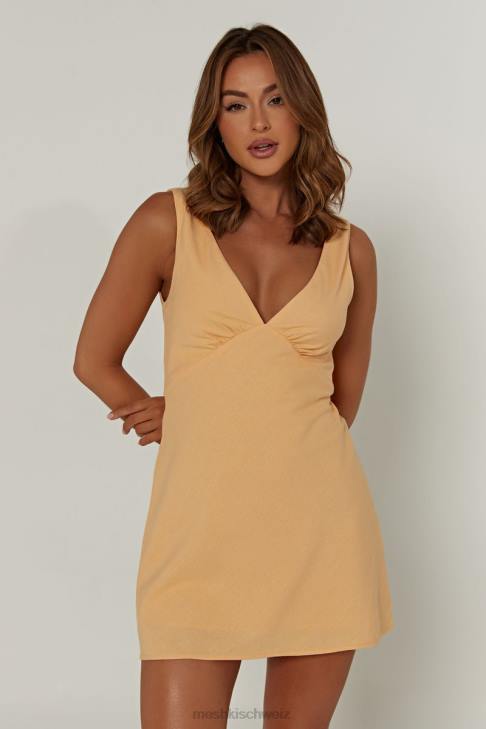 Meshki Nessa-Leinen-Minikleid Mango Kleidung 060V351