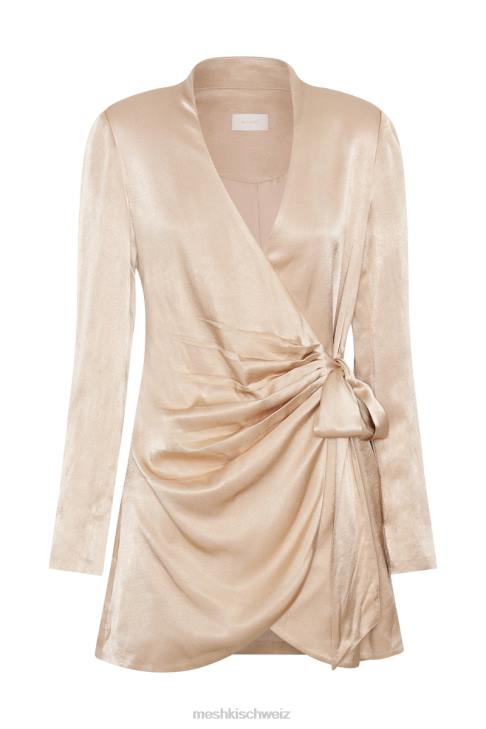 Meshki Saira Minikleid zum Binden Weizen Kleidung 060V655